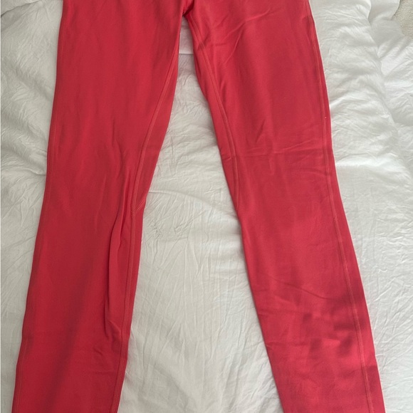 lululemon athletica Pants - Lululemon 28” Pink Leggings Size 6